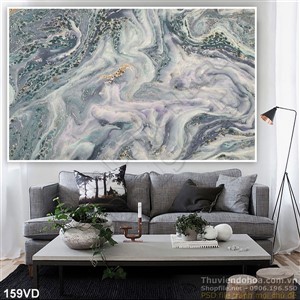 Vân đá, Marble vân trắng xám