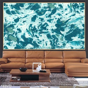 Vân đá, Marble trắng vân xanh