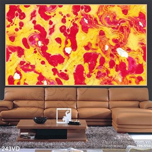 Vân đá, Marble vân vàng pha đỏ