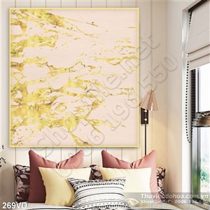 Vân đá, Marble kem vân vàng