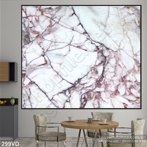 Vân đá, Marble trắng vân đỏ