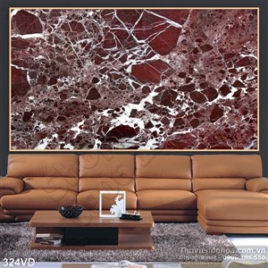 Vân đá, Marble nâu đỏ