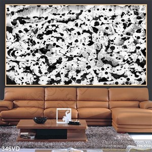 Vân đá, Marble trắng đen