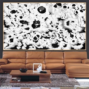 Vân đá, Marble trắng pha đen