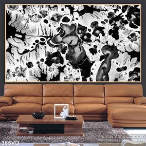 Vân đá, Marble hoa đen trắng