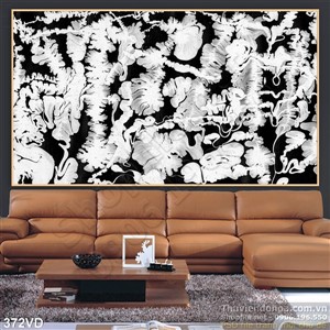 Vân đá, Marble trắng và đen