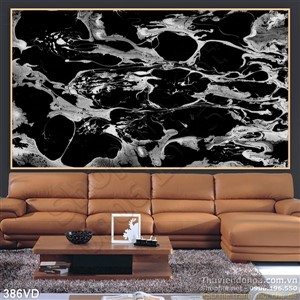 Vân đá, Marble nền đen vân trắng