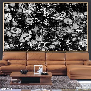 Vân đá, Marble đen trắng