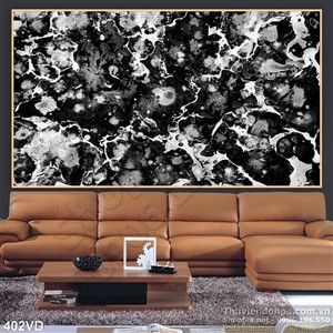 Vân đá, Marble vân đen trắng