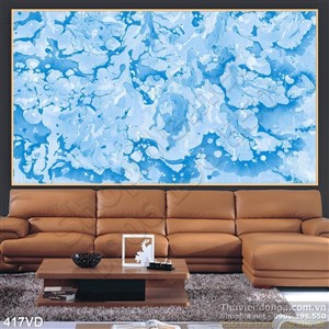 Vân đá, Marble vân trắng pha xanh dương