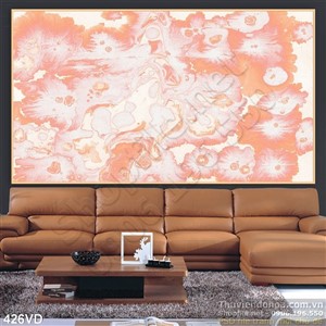 Vân đá, Marble vân trắng và cam