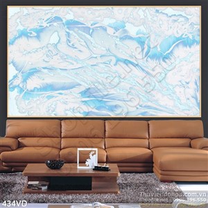 Vân đá, Marble vân trắng và xanh