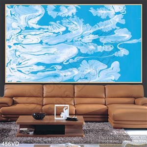 Vân đá, Marble vân trắng nền xanh