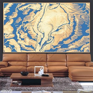 Vân đá, Marble xanh pha vàng