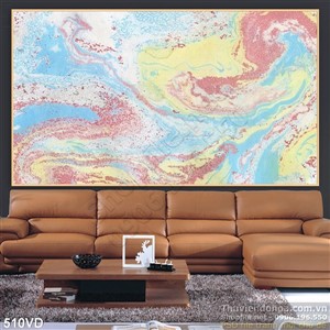 Vân đá, Marble trắng vàng xanh dương