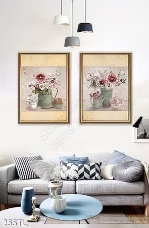 Tranh lụa bình hoa đẹp