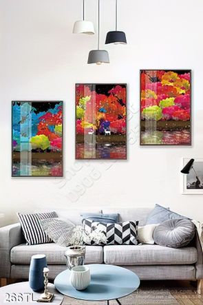 Tranh lụa sơn dầu nghệ thuật