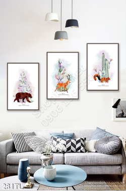 Tranh lụa 3D treo tường đẹp