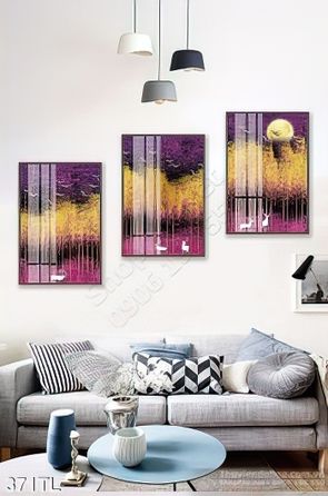 Tranh lụa 3D nghệ thuật in kính đẹp