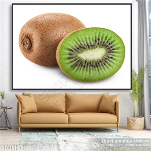 Tranh quả Kiwi