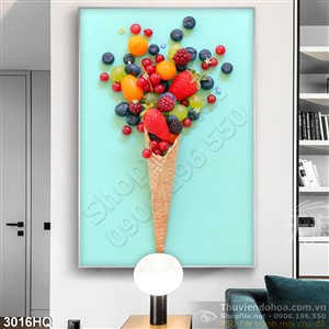 Tranh các loại quả dâu