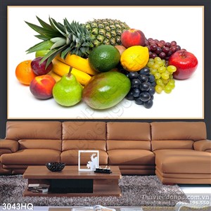 Tranh tổng hợp các loại trái cây