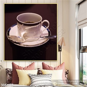 Tranh tách cà phê