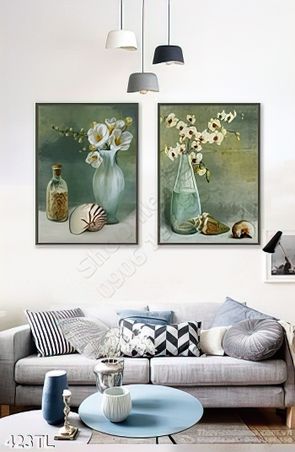 Tranh lụa 3D sơn dầu hoa lan treo tường