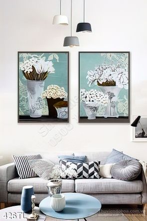 Tranh lụa 3D hoa trang trí đẹp