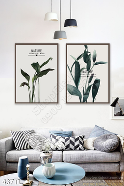 Tranh lụa 3D lá nghệ thuật hiện đại