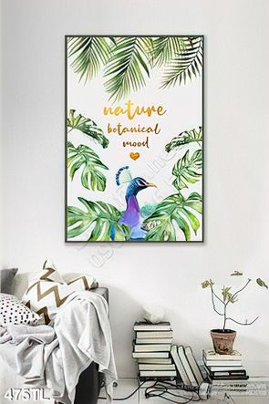 Tranh lụa 3D chim công treo tường đẹp