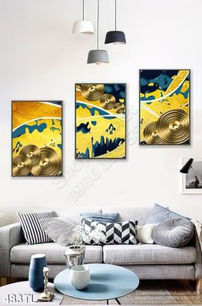 Tranh lụa 3D nghệ thuật hiện đại trang trí