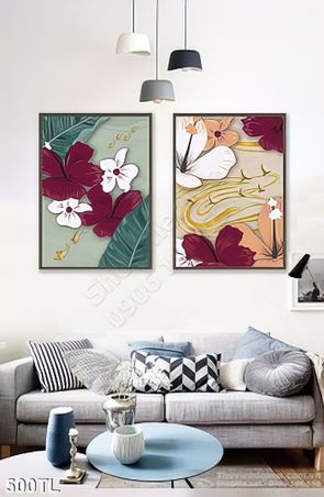 Tranh lụa 3D hoa in gạch đẹp nhất