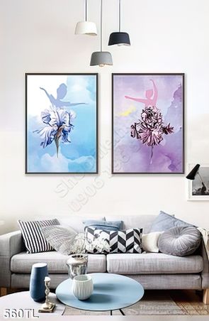 Tranh lụa 3D hoa Lan treo tường đẹp