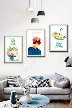 Tranh lụa 3D nghệ thuật đẹp