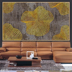 Tranh lụa 3D họa tiết đẹp