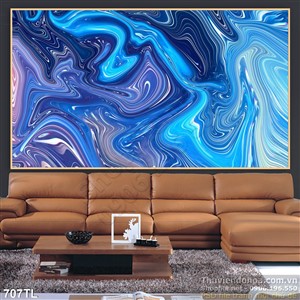 Tranh lụa 3D trang trí nghệ thuật