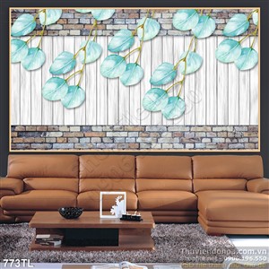 Tranh lụa 3D treo tường trang trí đẹp