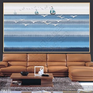 Tranh lụa 3D nghệ thuật đẹp