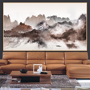 Tranh màu nước trang trí treo tường đẹp