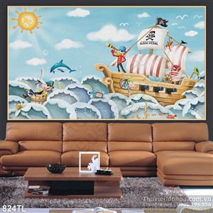 Tranh trang trí phòng trẻ em