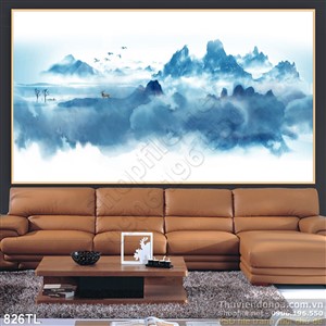 Tranh màu nước treo tường nghệ thuật