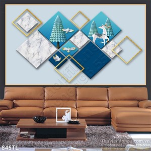 Tranh decor trang trí nội thất hiện đại