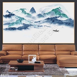 Tranh núi trang trí treo tường đẹp