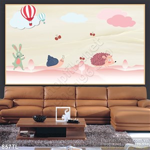 Tranh trang trí phòng trẻ em đẹp