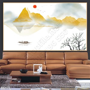 Tranh màu nước trang trí hiện đại