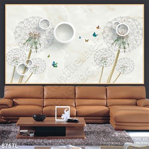 Tranh bồ công anh trang trí treo tường đẹp