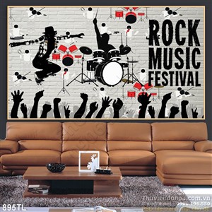 Tranh âm nhạc trang trí phòng đẹp