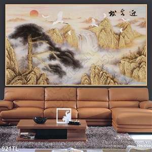 Tranh phong thủy nghệ thuật trang trí tường