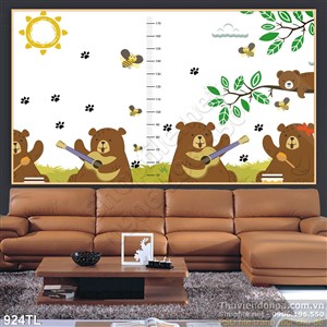 Tranh trẻ em trang trí phòng ngủ